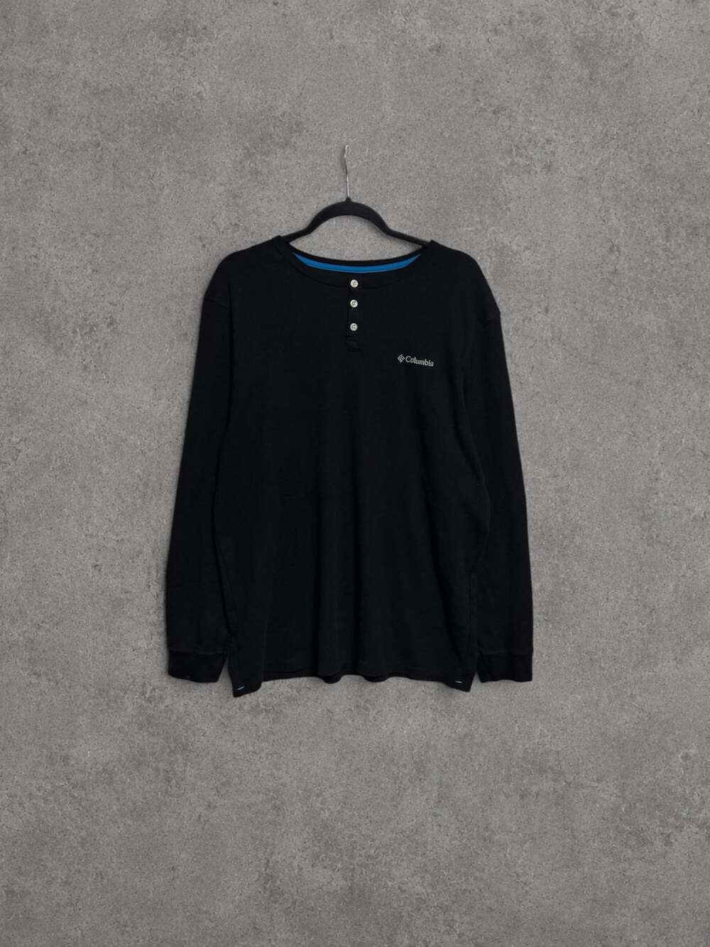 Columbia Waffle Long Sleeve Henley Shirt